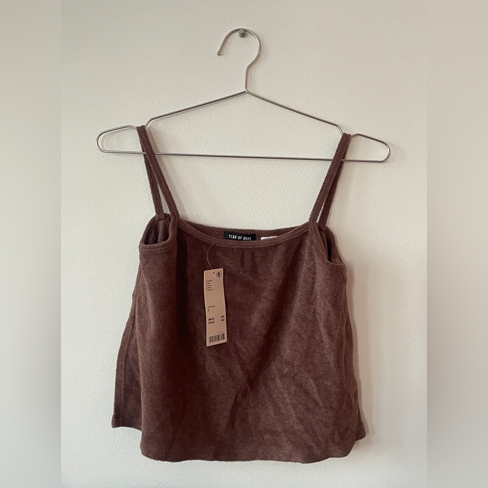 Year Of Ours Cabana terrycloth tank top